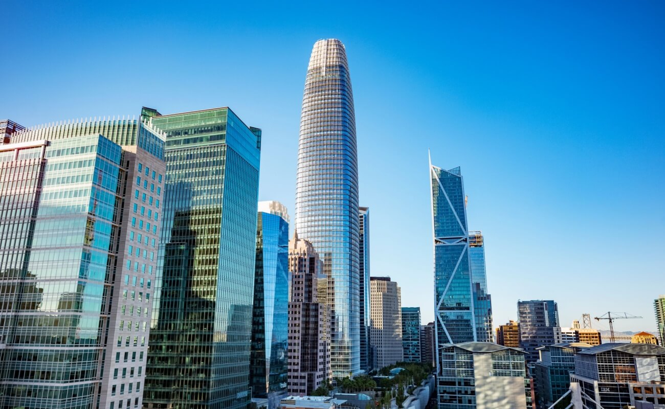 San Francisco Downtown Office Skyline