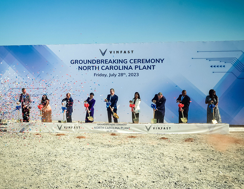 VinFast groundbreaking