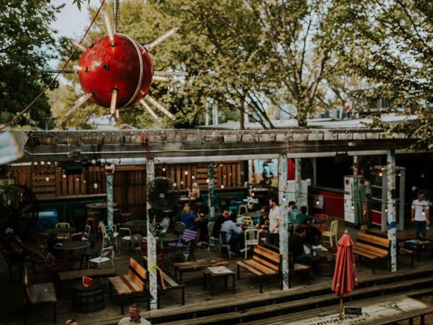 Truck Yard in Lower Greenville, Dallas. Image courtesy of Madison Partners