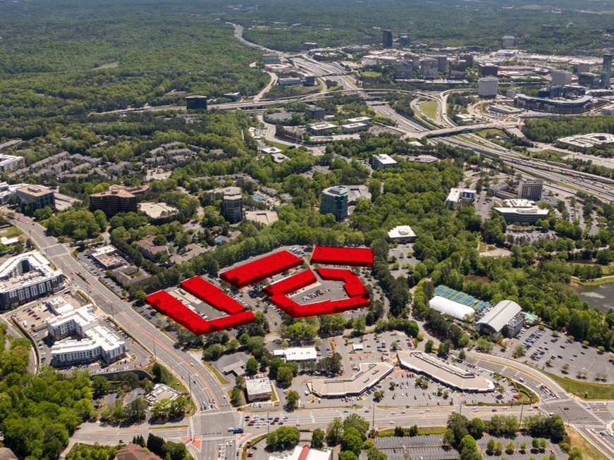 The park at 120 Interstate NW in Atlanta.