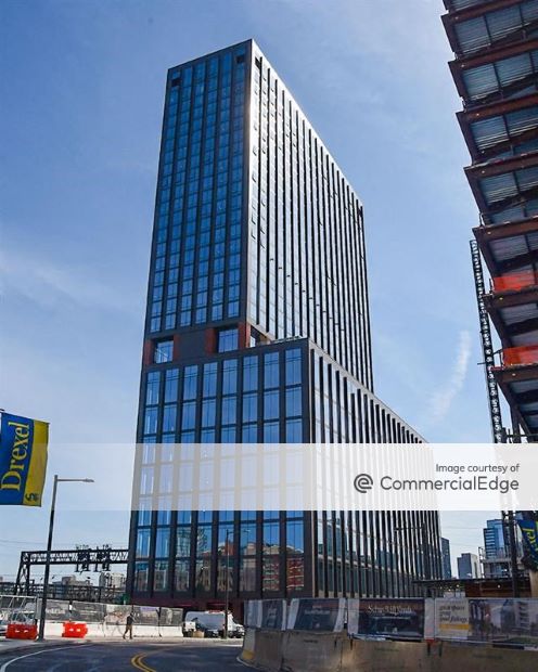 3025 JFK Blvd., a mixed-use tower within the Schuylkill Yards master-planned development in Philadelphia