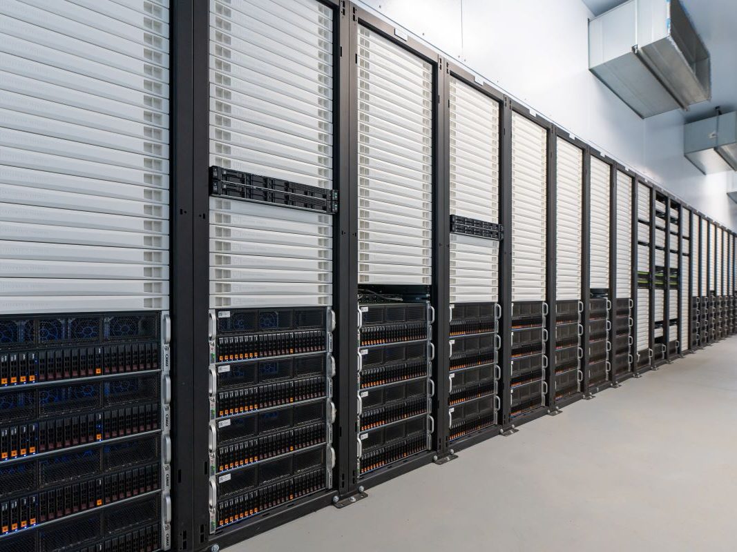 Picture of a cloud modular data center