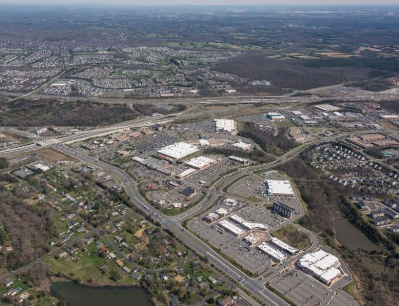 Aerial image of Virginia Gateway