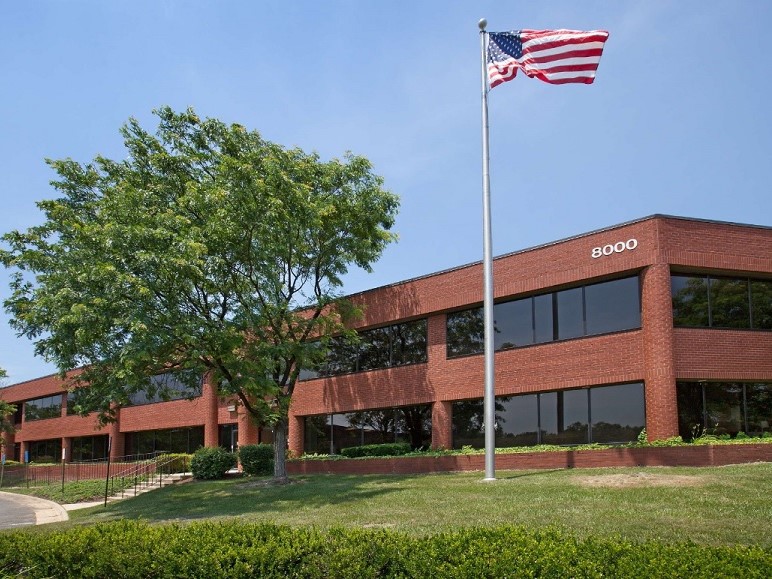 The flex building at 8000 Grainger Court in Springfield, Va.