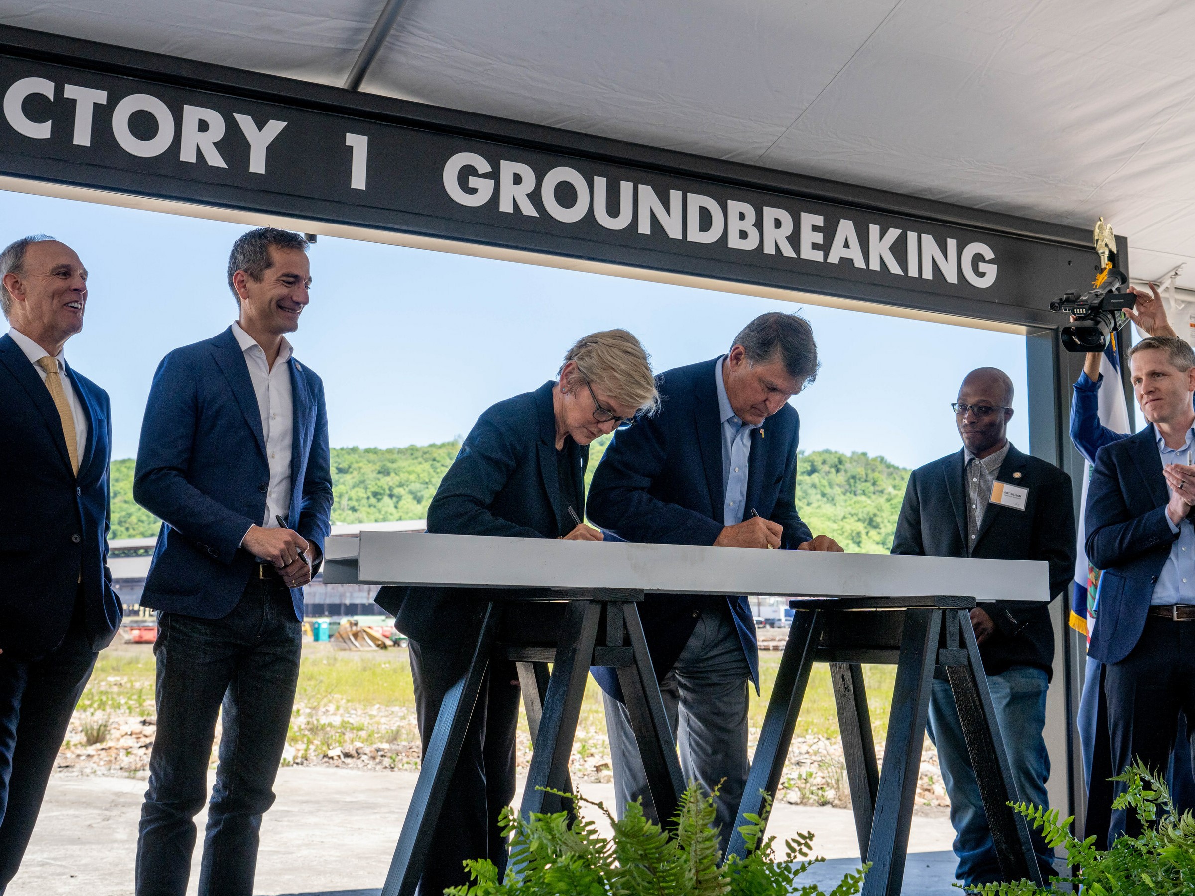 Form Factory 1 groundbreaking ceremony