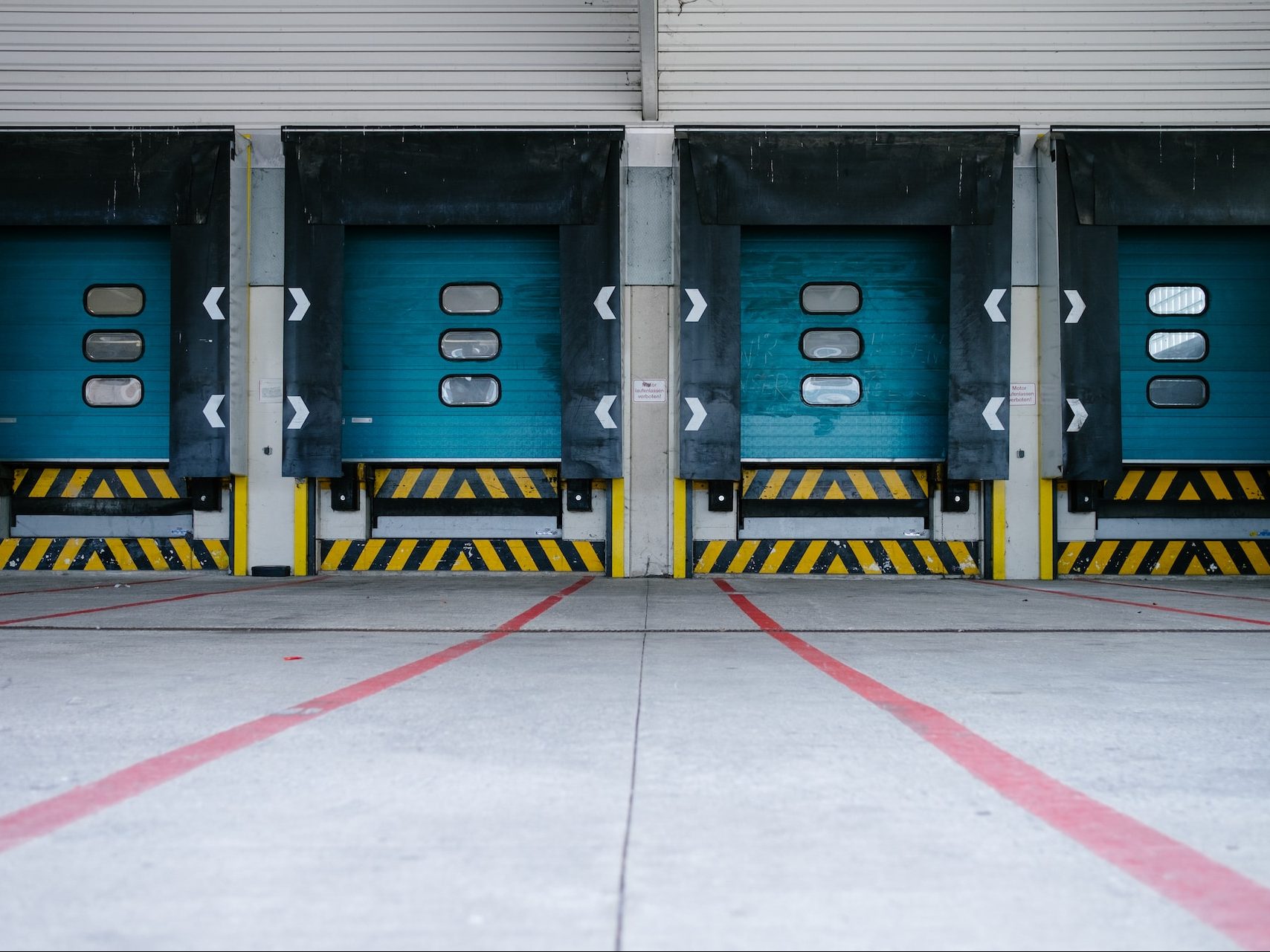 Closeup of loading doors. Image by Hannes Egler via Unsplash.com