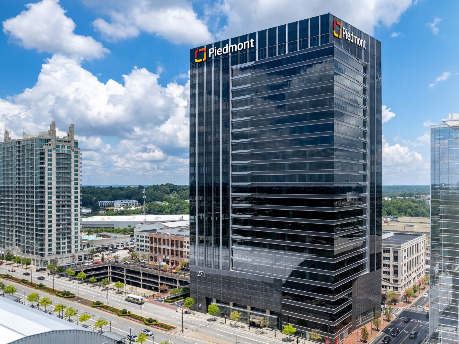 The office building located at 271 17th St. in Atlanta.