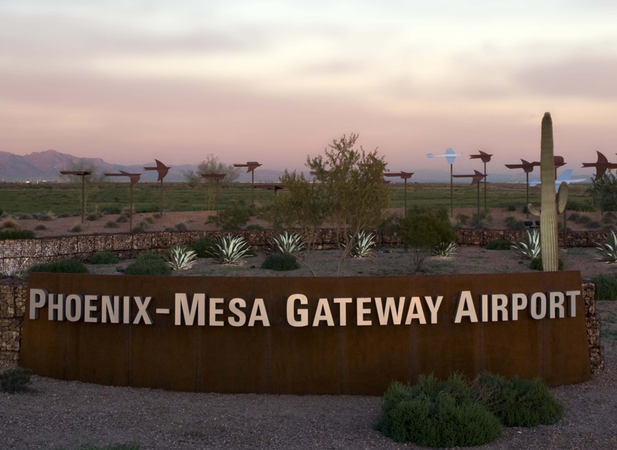 Phoenix-Mesa Gateway Airport Entrance