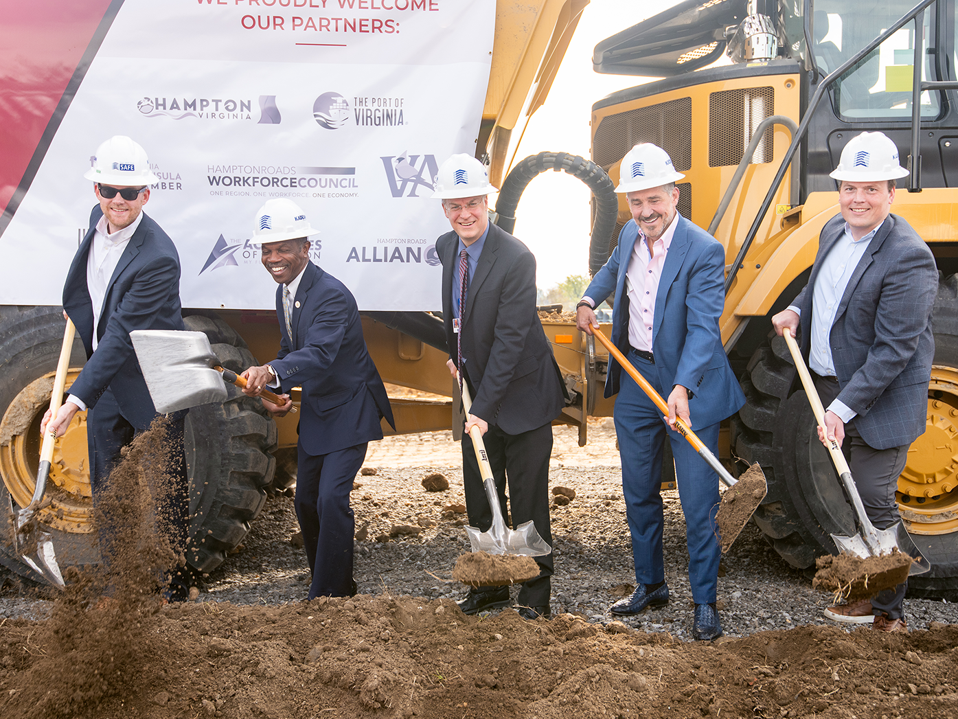 Phenix Commerce Center groundbreaking ceremony