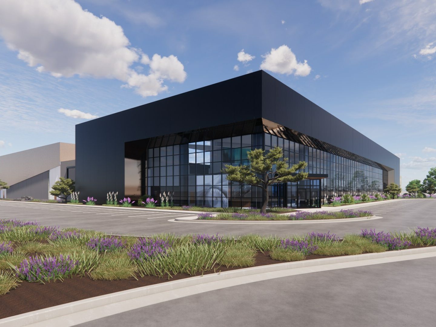 Rendering of Novva's Reno-Tahoe data center