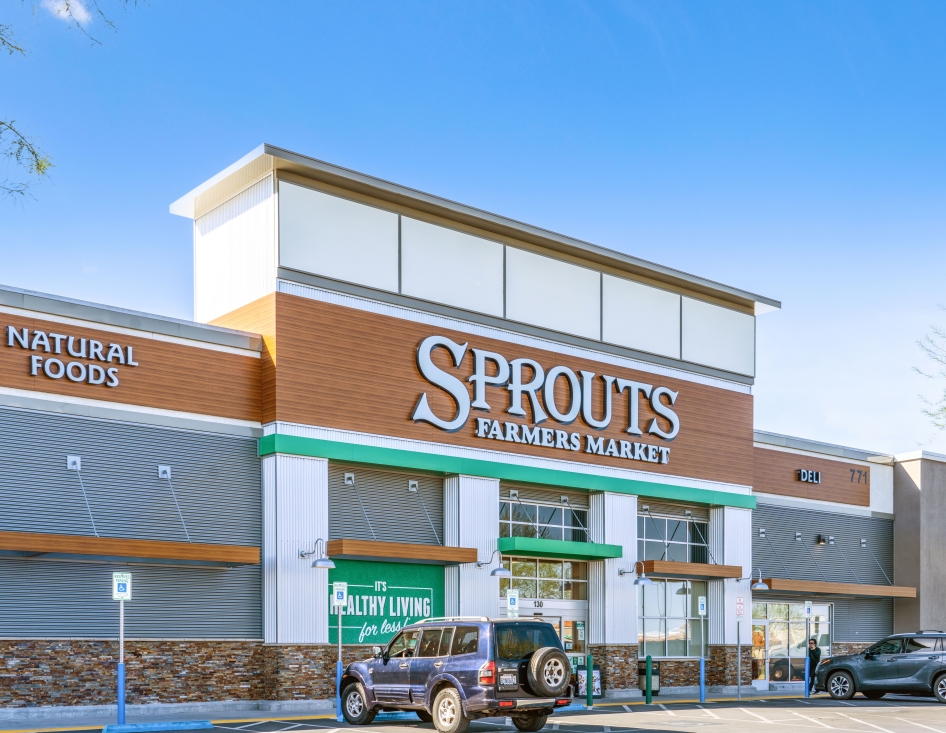 Sprouts Farmers Market celebrates the opening of its new location, offering a variety of fresh and organic products.