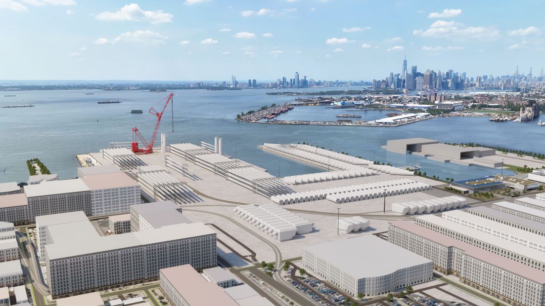 Rendering of the South Brooklyn Marine Terminal 