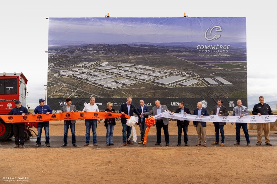 Commerce Crossroads’ groundbreaking