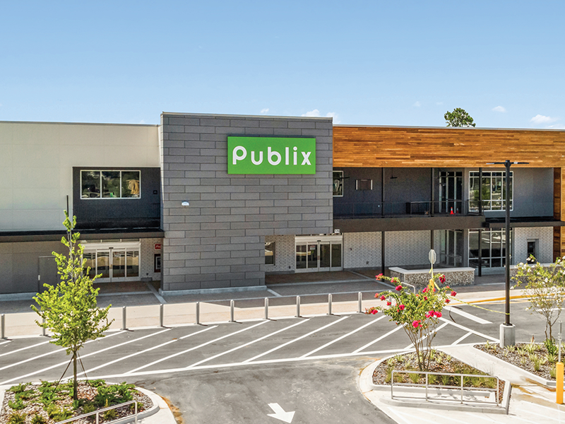 Publix Anchor Retail Center, St. Augustine, Florida.