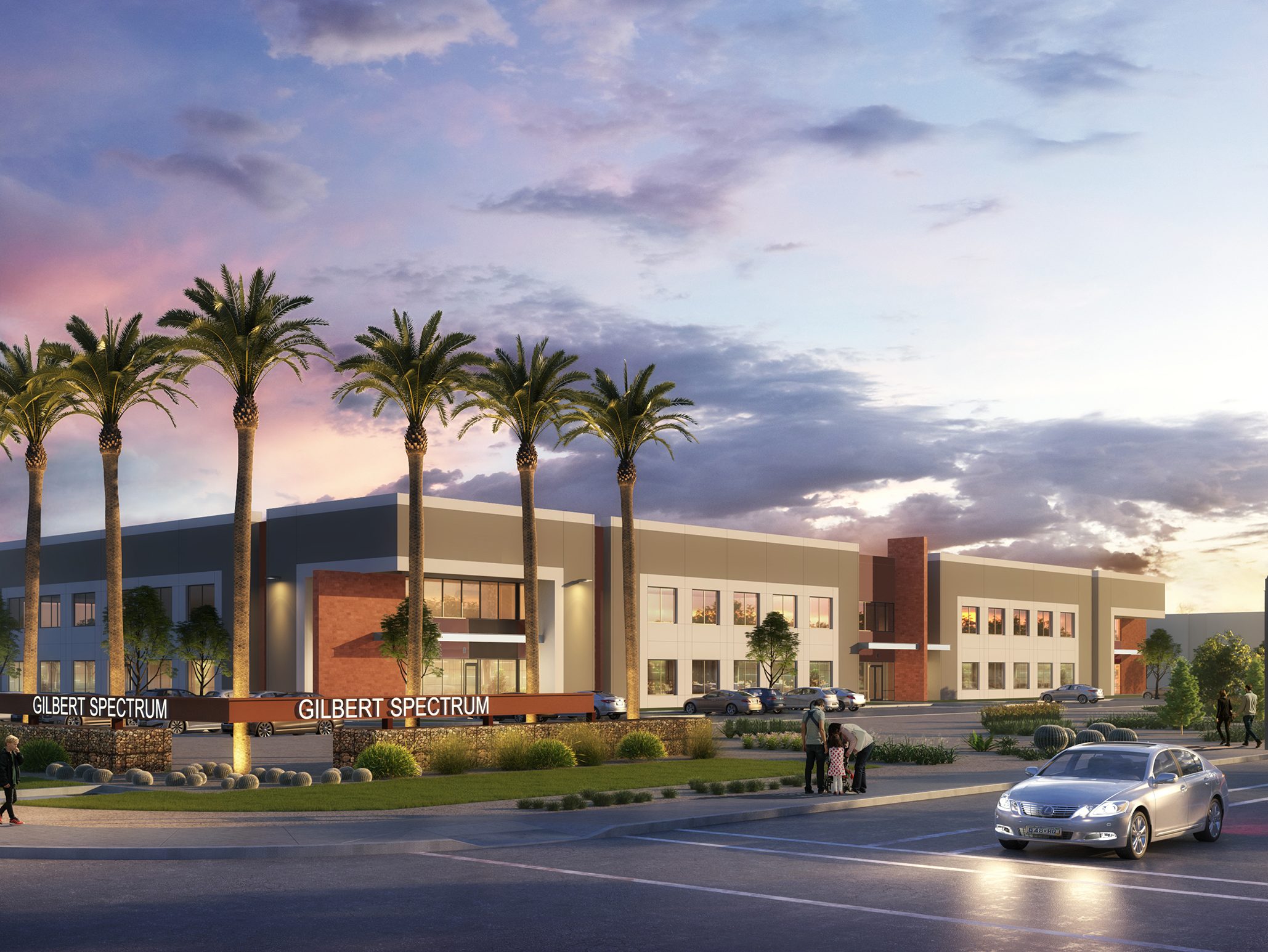 Rendering of Gilbert Spectrum Building 3