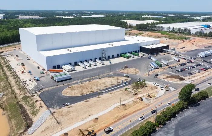 Photo of NewCold's facility in McDonough, Ga. 