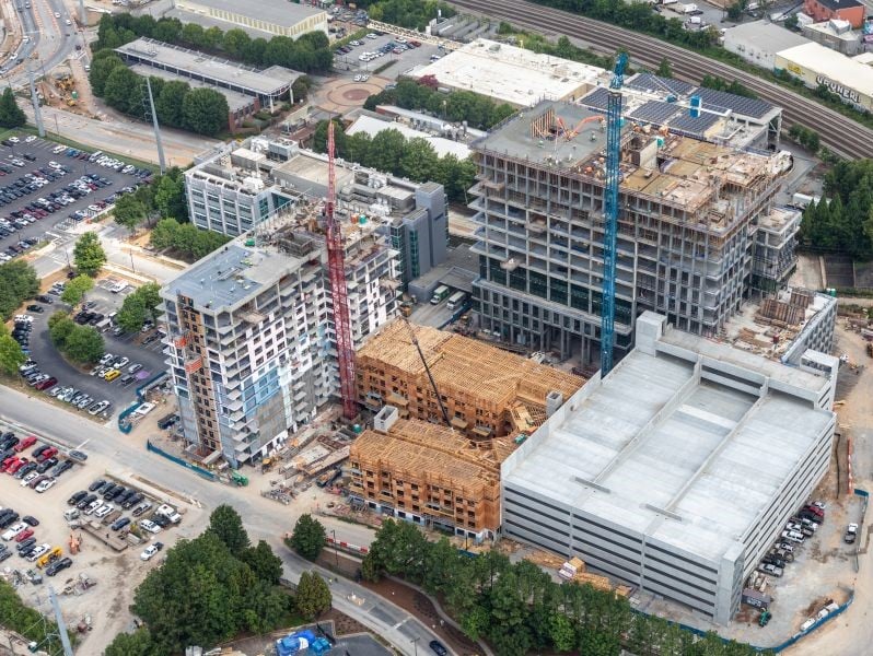 Science Square Labs is part of the Science Square mixed-use development in Atlanta