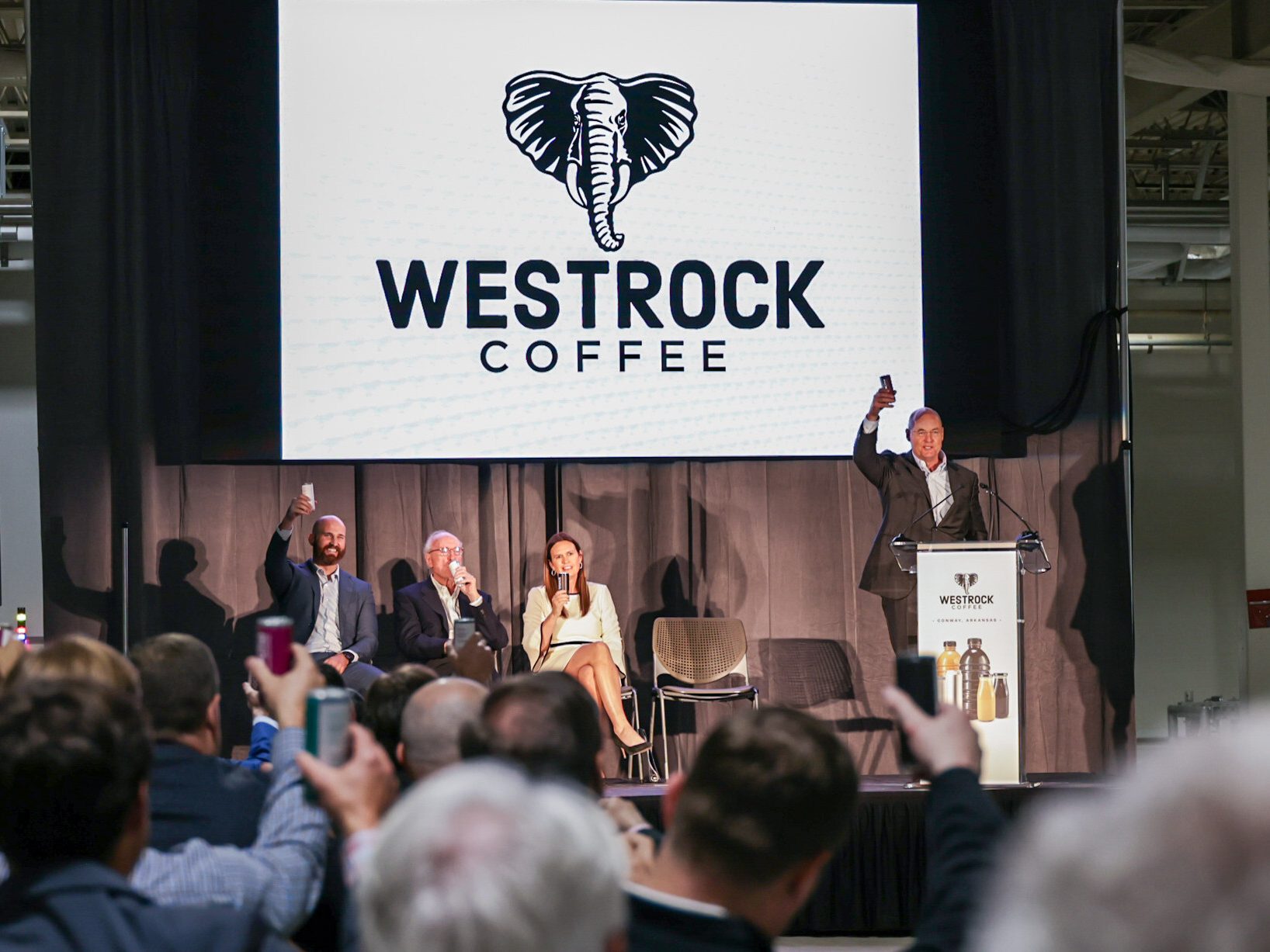 Official inauguration of the Westrock café