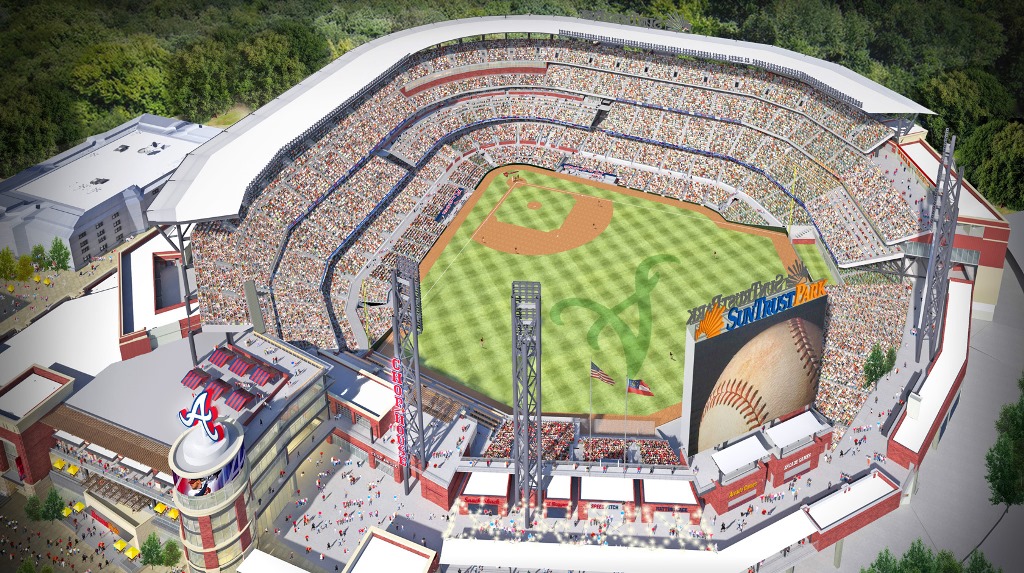 Atlanta Braves' SunTrust Park to be 'most technologically advanced stadium  in the country' - Atlanta Business Chronicle