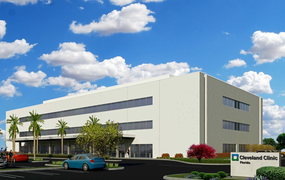 Rendering of Cleveland Clinic Family Health Center, Coral Springs, Fla.