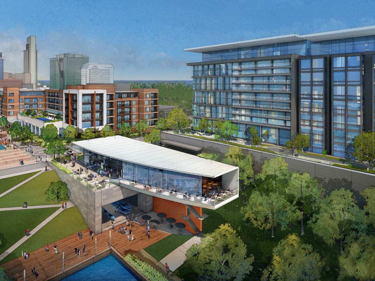 Rendering of Conagra campus redevelopment project in Omaha, Neb.