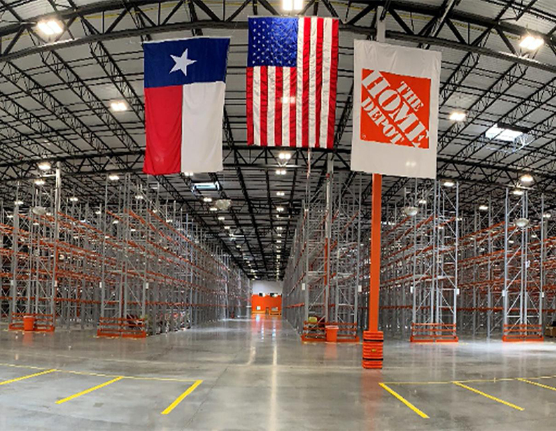 Home Depot Opens 1.5 MSF Dallas Distribution Center Commercial