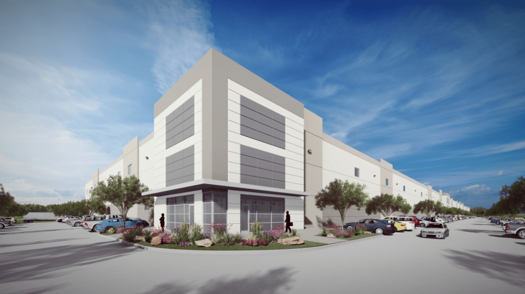 Cornerstone Commerce Center Phase I. Image courtesy of VanTrust Real Estate