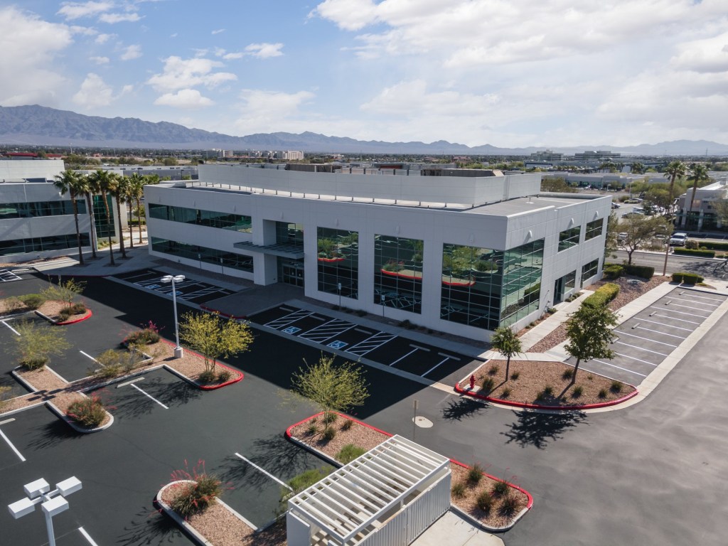 Property where Millennium Commercial Properties is taking over management in metro Las Vegas