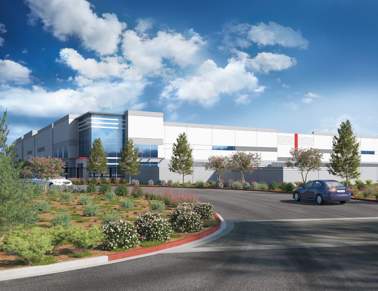 Shopoff Realty’s planned industrial project at 20th Avenue & I-10 in Desert Hot Springs, Calif. 