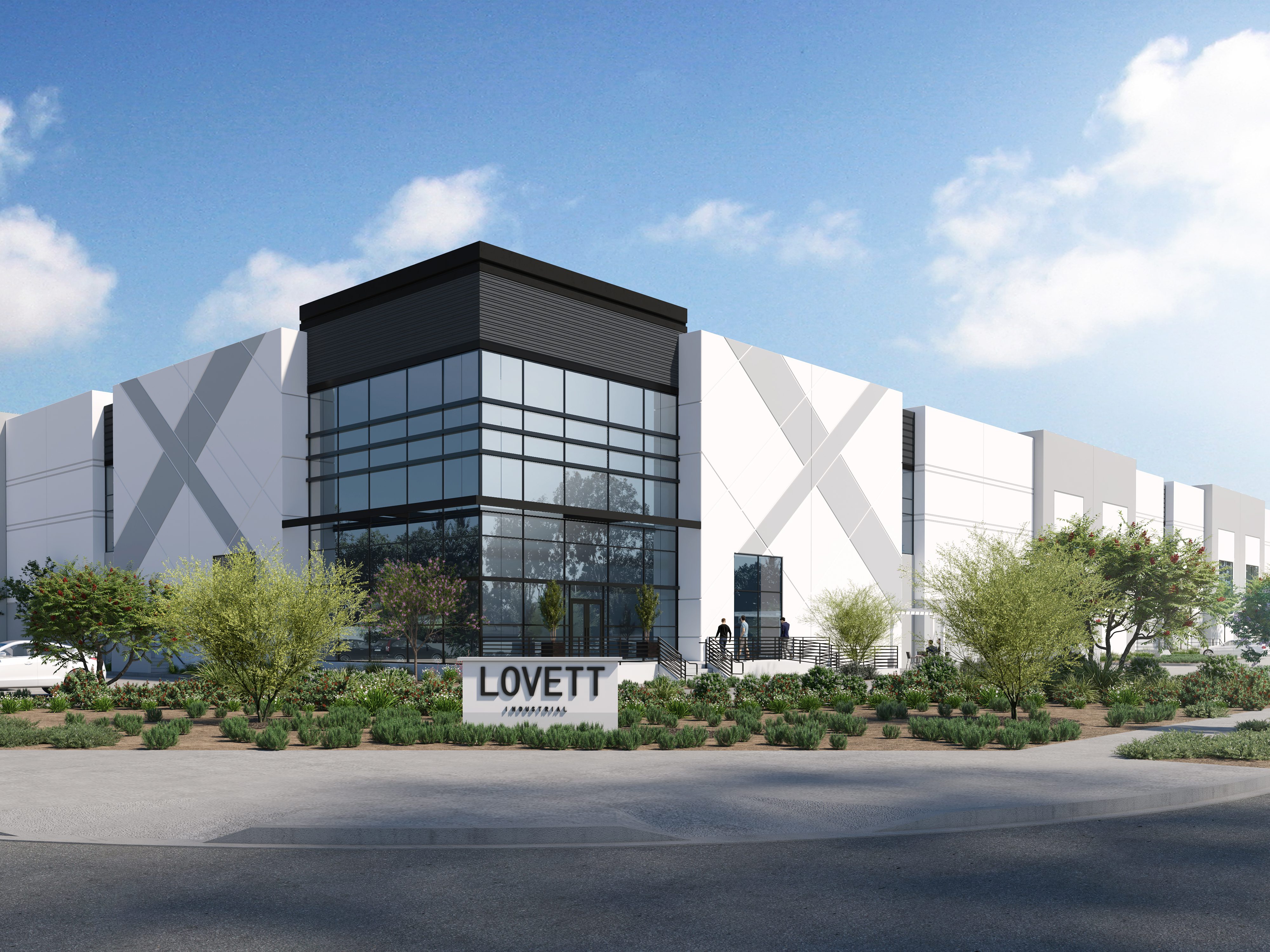 Rendering of Schaefer Logistics Center