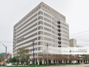 The office building at 12400 Coit Road in Dallas.