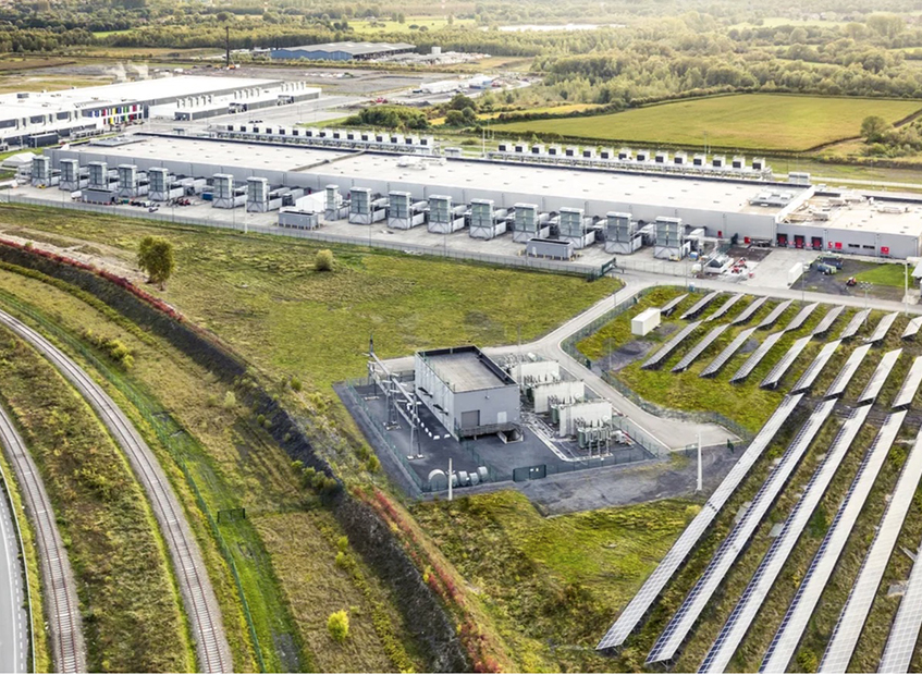 Google PV and data center in Belgium.