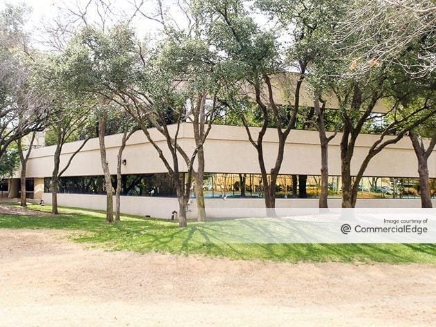 Exterior shot of the Hallmark Center I in Addison, Texas.