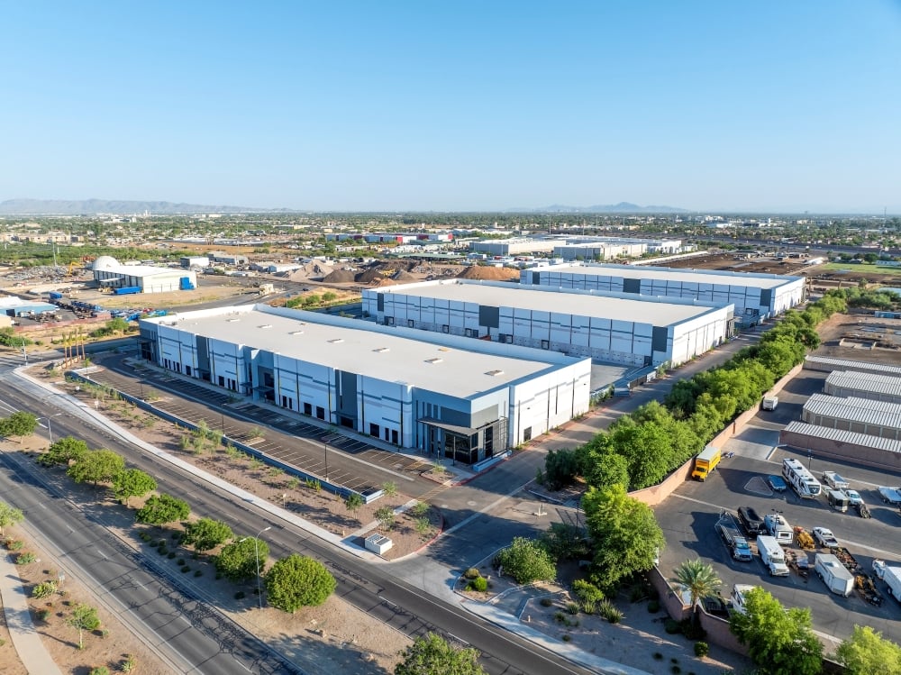 The industrial campus at 1835, 1905 and 1975 S. Hamilton St. in Chandler, Ariz.