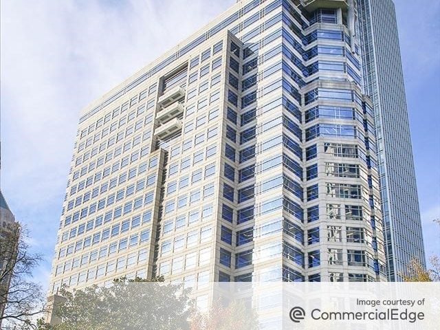 The office building at 1170 Peachtree St. NE in Midtown, Ga.