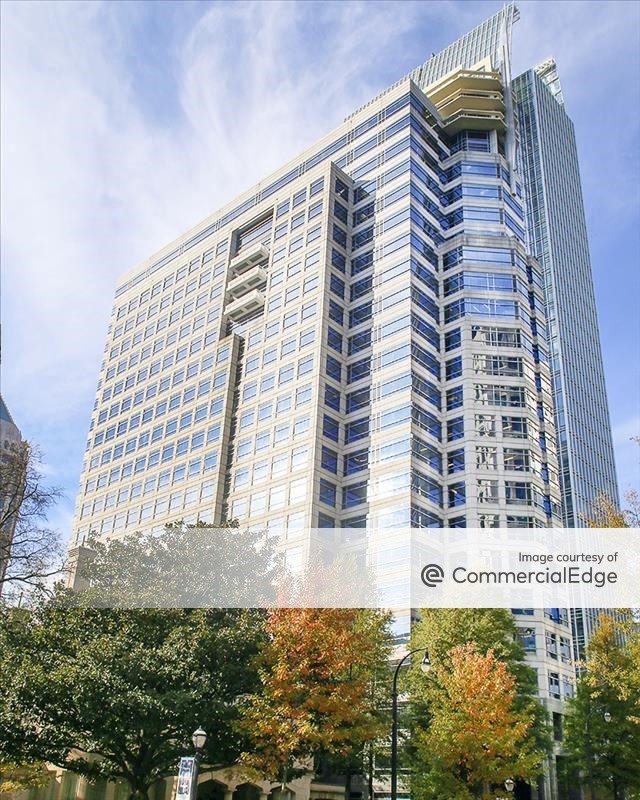 The office building at 1170 Peachtree St. NE in Midtown, Ga.