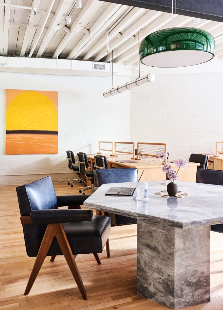 Interior shot of The Malin West Village in Manhattan, one of The Malin's flexible workspaces in NYC