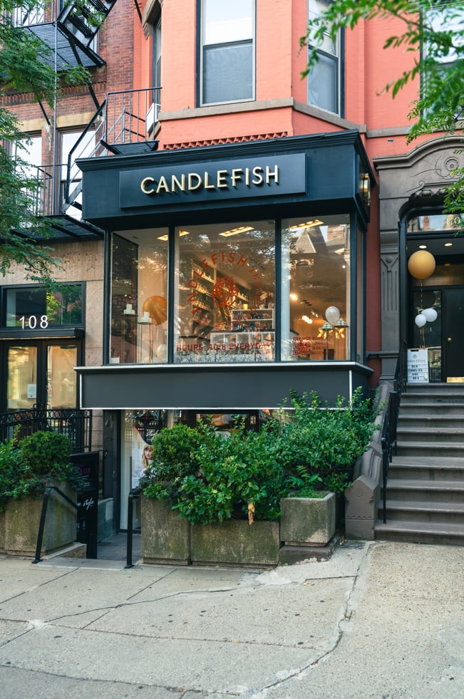 Exterior shot of a Dyer Brown-designed Candlefish location