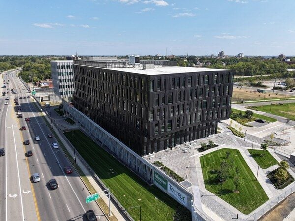 3090 Exploration Ave. is a 180,000-square-foot office building in the Cincinnati Innovation District.