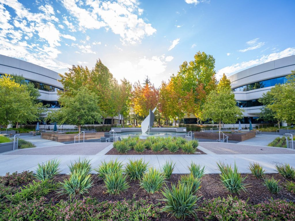 Exterior shot of San Mateo Gateway in San Francisco.