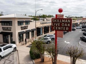 Exterior shot of Skillman Live Oak