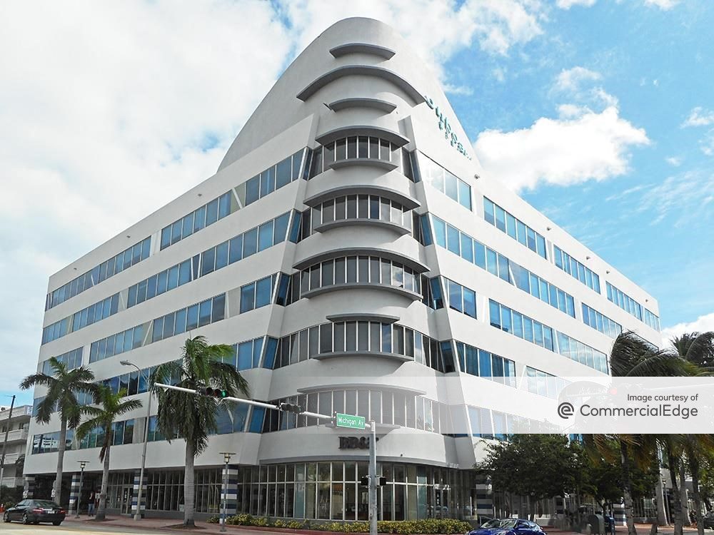 The Lincoln is an office building in Miami Beach, Fla., that recently changed hands.