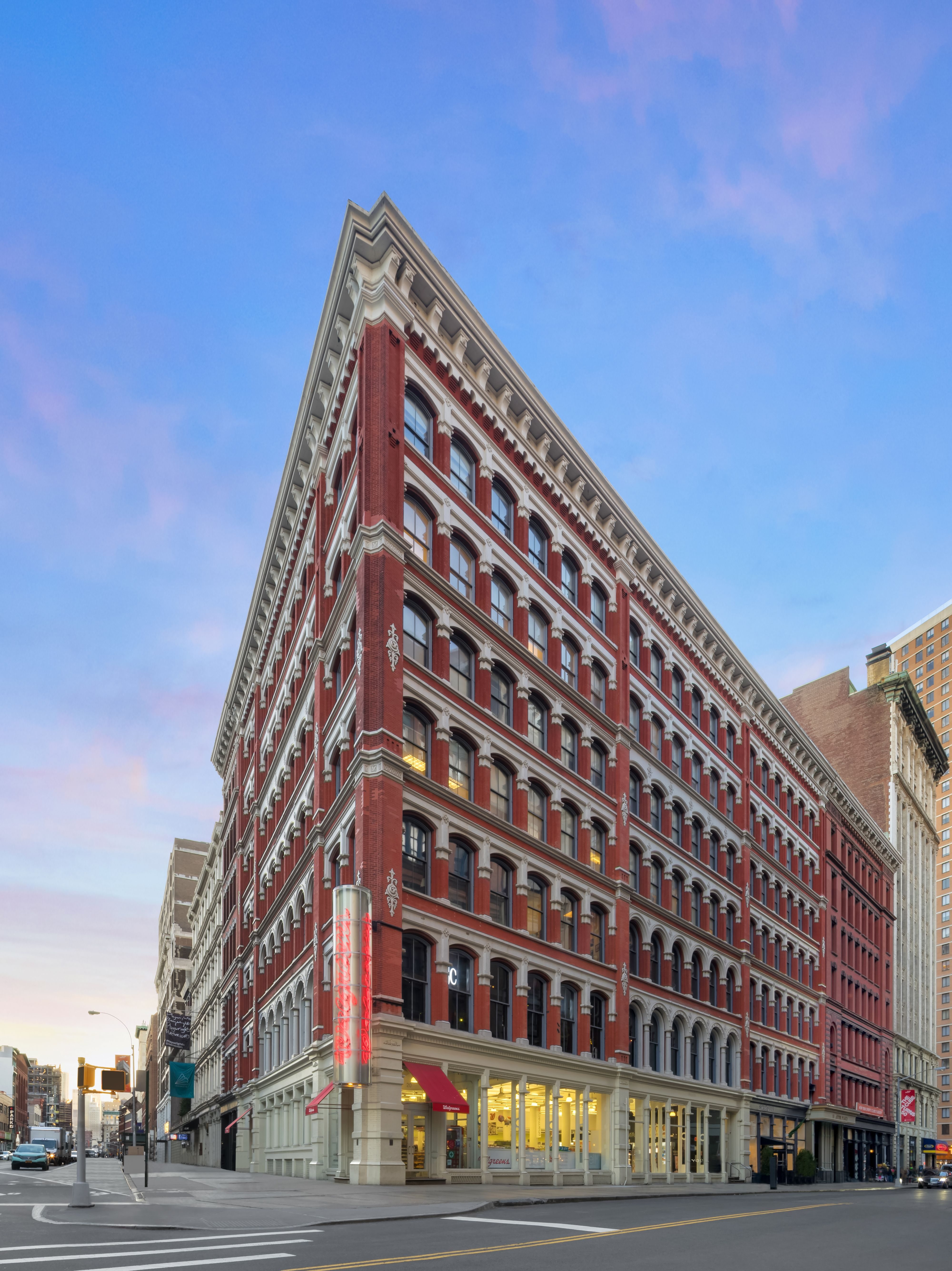 10 Astor Place is an office building totaling 156,000 square feet in Manhattan's NoHo.