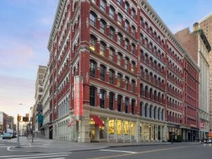 10 Astor Place is an office building totaling 156,000 square feet in Manhattan's NoHo.