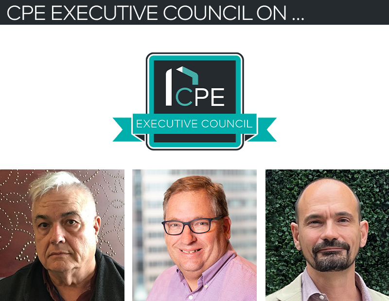 CPE Executive Council featuring Ressler, Ebling and Uzyak