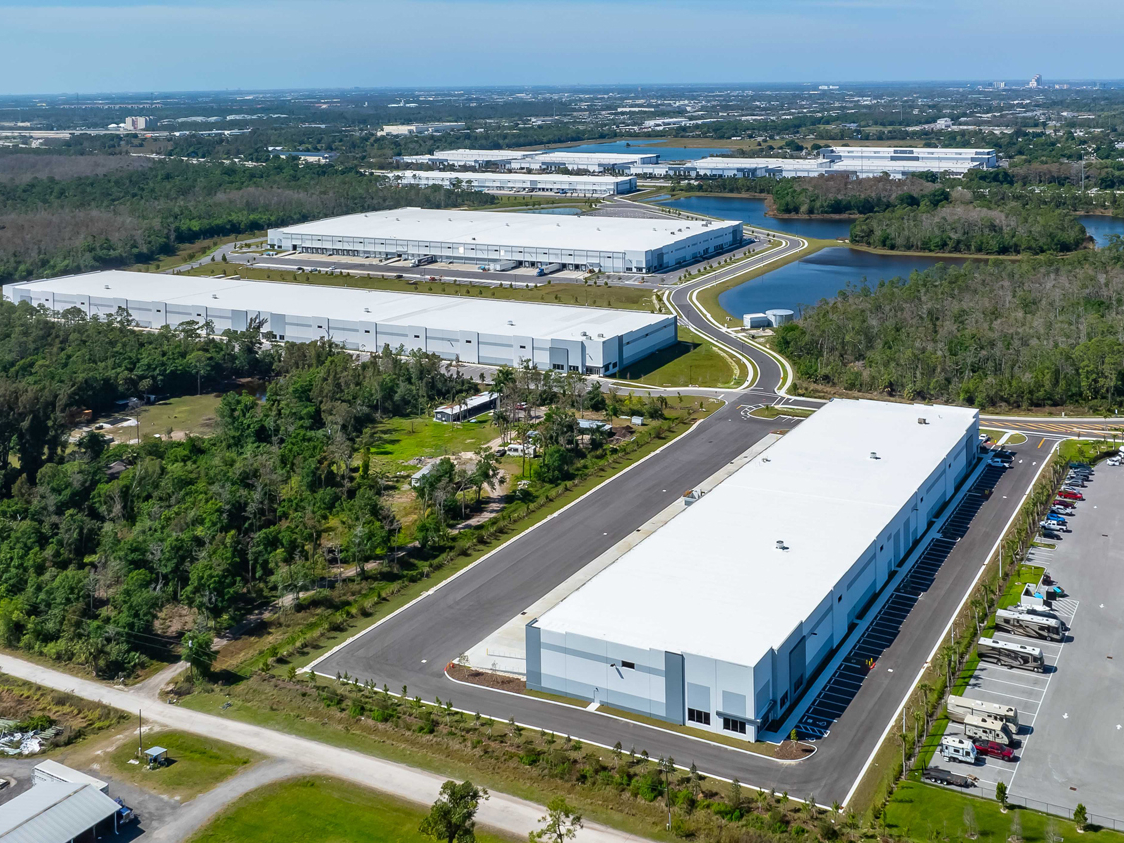 Aerial shot of Tri-County 75 in Fort Myers, Fla.