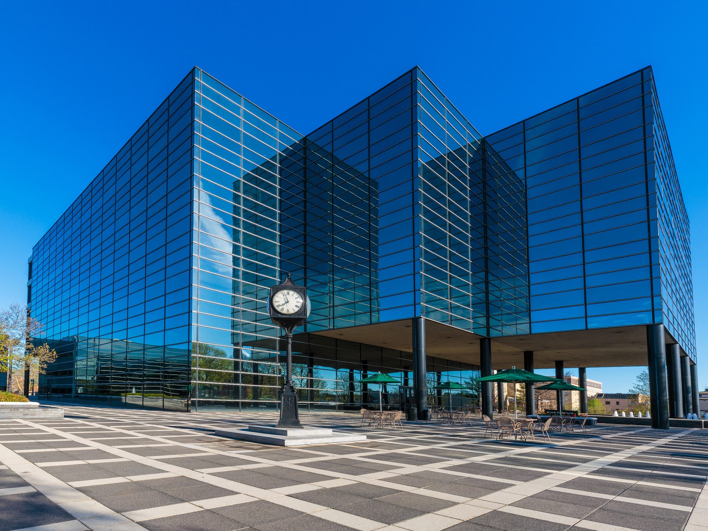 Court Plaza is a 335,000-square-foot office building in Hackensack, N.J.