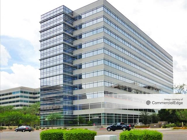 Outside shot of 24th at Camelback II, an office building in Phoenix