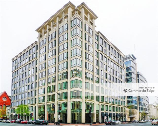 An exterior photo of 799 Ninth St. in downtown Washington, D.C.