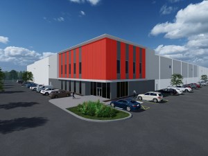 Rendering of The Cubes at Alpha, an industrial development in Alpha, N.J.